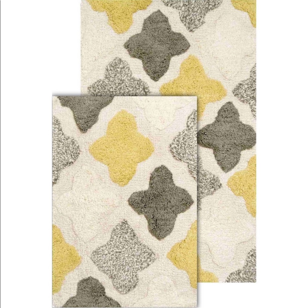 SET OF BATHROOM RUGS